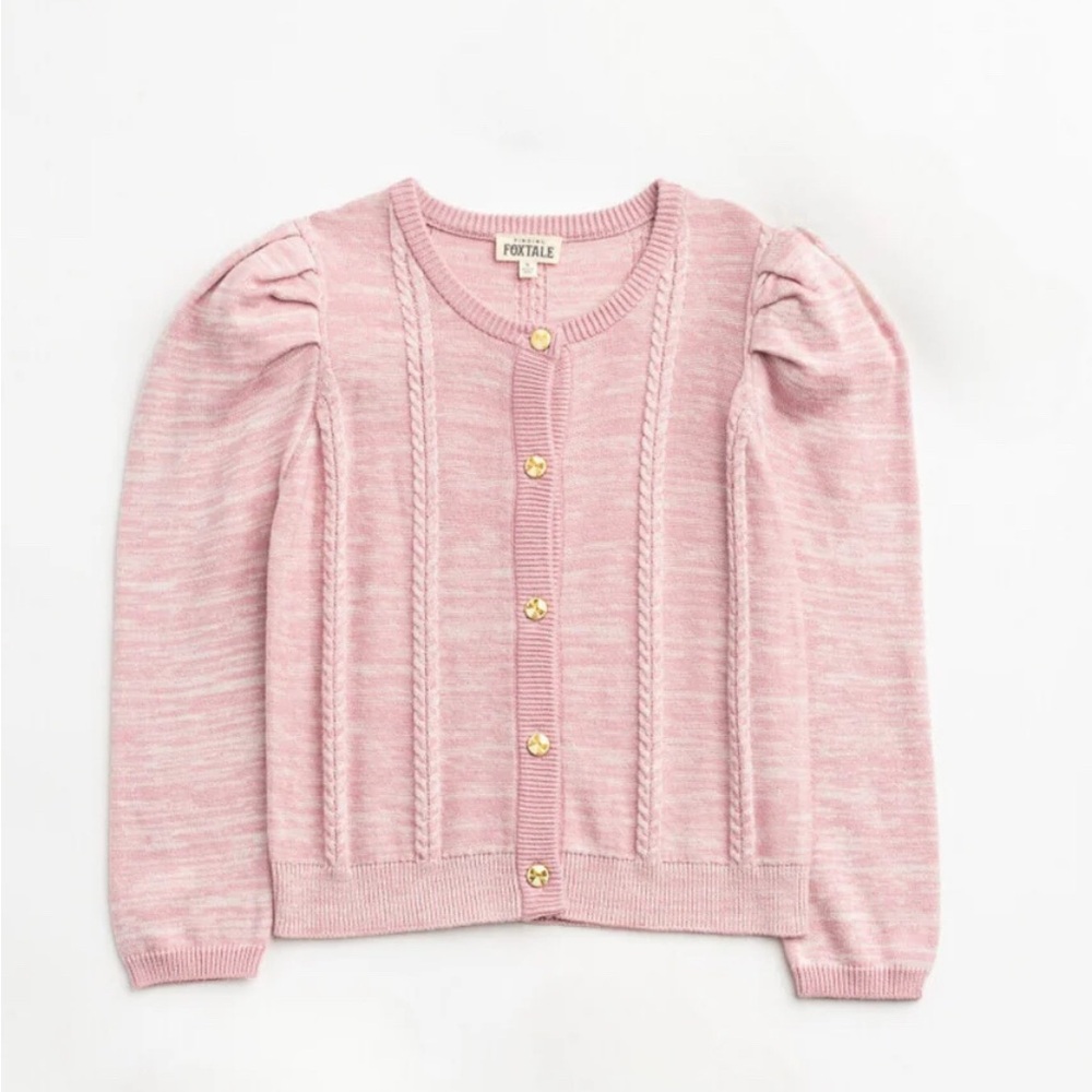 Finding Foxtale Pink Lady Cardigan 4T New With Tags